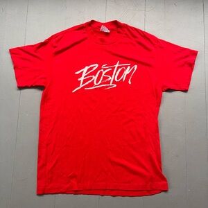 Vintage Boston Red Men's band T-Shirt